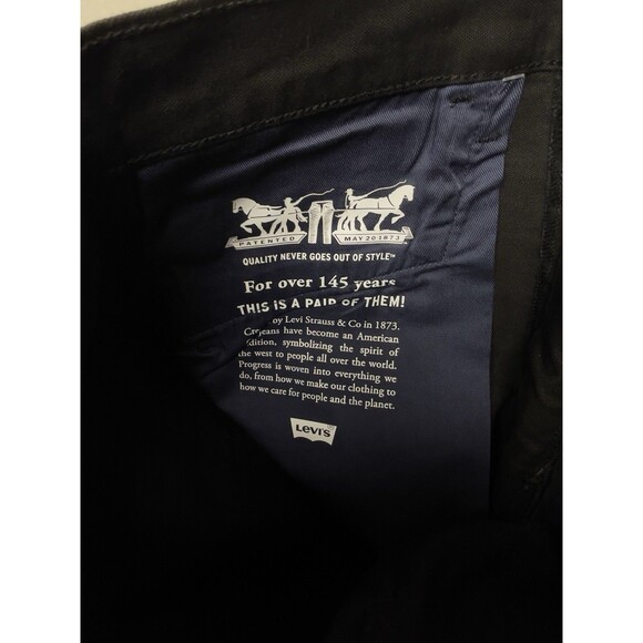 Levi’s The Workwear Fit Certified Strong Men’s W36 L34 Black Heavy Duty Jeans - Picture 11 of 15